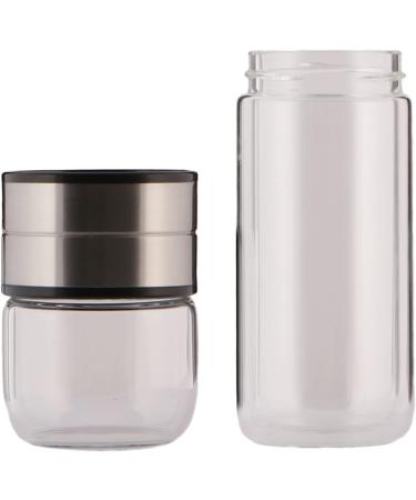 GEMHUB Crystal Water Bottle Set | Genuine Green Jade Gemstones | Drink Gem Infused Water - Buy Online on GoSupps.com