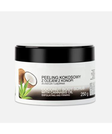 INDIA Coconut Body Scrub with Cannabis Oil 250g