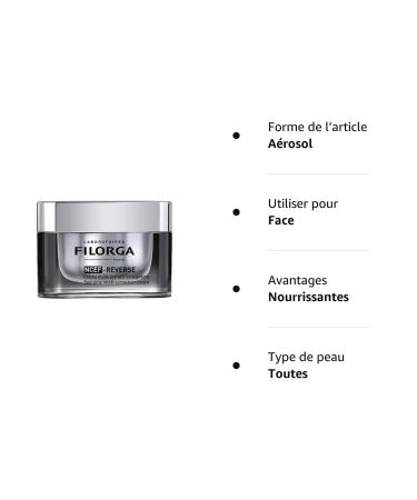 Filorga NCEF-Reverse Multi-Correction Skin Moisturizer Cream - Anti-Aging Hyaluronic Acid & Collagen Formula for Wrinkle Reduction & Skin Elasticity - 1.69 oz - Buy Online on GoSupps.com