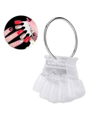 Reusable Nail Display Stick - Ideal Nail Exercise Tool for Home Beauty Salon | Exquisite Craftsmanship (Transparent) - Buy Online on GoSupps.com