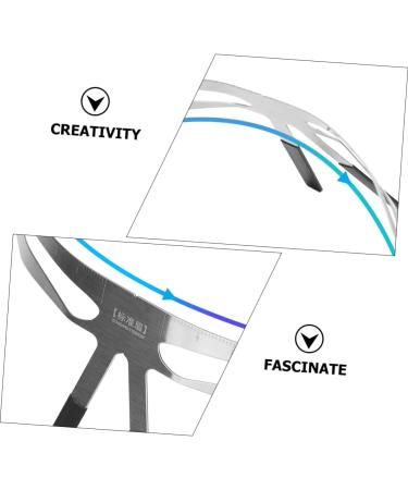 IWOWHERO Eyebrow Ruler Number Mold Makeup Stencil Eyebrow Tattoos Ruler Eyebrow Measuring Template Triangle Girl Extend - Buy Online on GoSupps.com