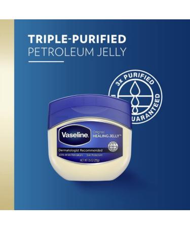 Vaseline 100% Pure Petroleum Jelly 7.5oz - Pack of 4 - 28.5oz Total - Buy Online on GoSupps.com