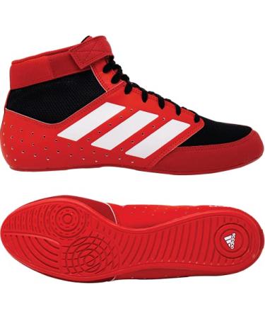 adidas Men's Mat Hog 2.0 Sneaker, Red/Black/White, 9.5