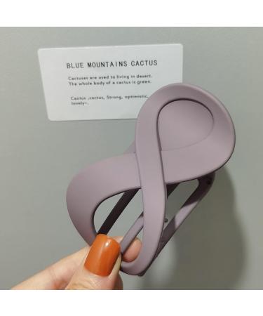 Buy French Hair Clips for Women | Large Matte Hairpin Set for Thick & Thin Hair - Elegant Accessories in Brown Blue Purple & Gray - Buy Online on GoSupps.com