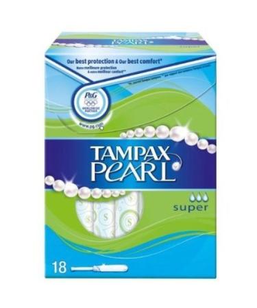 Tampax Pearl Super 18's 2-pack (2 x 18's)