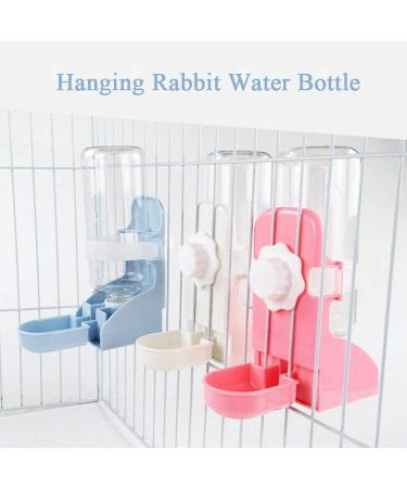 Mcgogo Rabbit Guinea Pig Water Bottle 17oz - Blue Automatic Dispenser - Buy Online on GoSupps.com