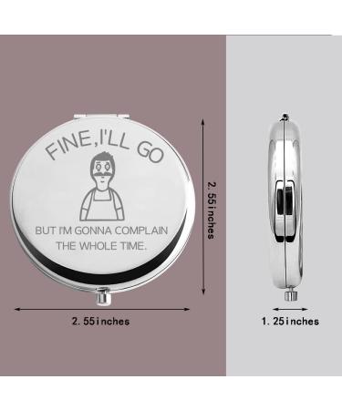 Bob Belcher Pocker Mirror - Perfect Gift for Fans - Whole Time Compact Mirror - Buy Online on GoSupps.com