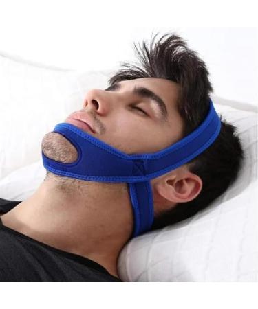 Adjustable Snoring Chin Strap - Comfortable & Breathable Jaw Support for Men & Women | Double Chin Bandage - Face Lifting Solution - Buy Online on GoSupps.com