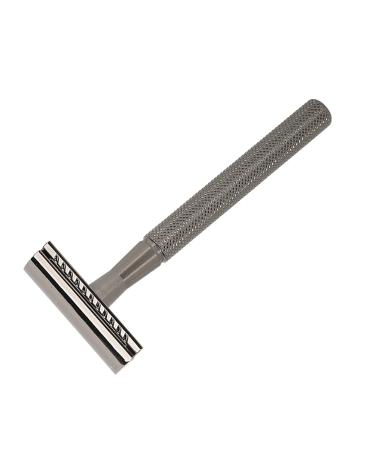 Manual Pocket Beard Trimmer - Double Sided Metal Grooming Tool for Facial Hair - Compact Handheld Design (Black) - Buy Online on GoSupps.com