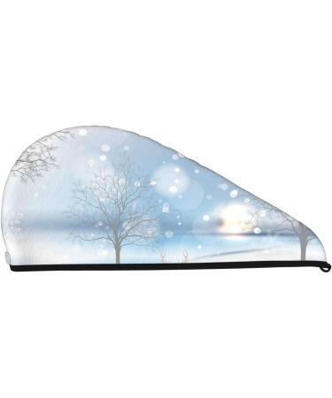 Christmas Deer Microfiber Hair Towel | Soft Super Absorbent Coral Velvet Wrap for Long Curly & Thick Hair - Buy Online on GoSupps.com