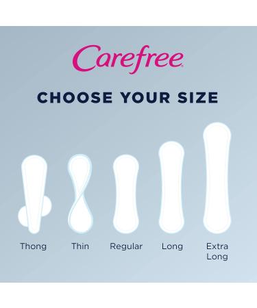 Carefree Body Shape Extra Long Unscented 93 Count - Pack of 1 - Buy Online on GoSupps.com