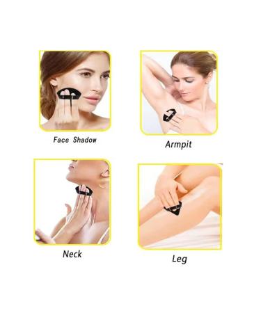 10 Pieces Triangle Makeup Puffs - Soft Cotton Velour for Loose Powder & Foundation | Black & White Beauty Tools - Buy Online on GoSupps.com