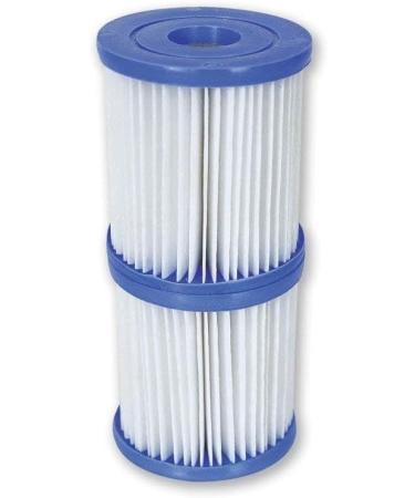 Bestway 58093P Filter Cartridge Size I - Pack of 2 | Optimal Replacement for Clean Water - Buy Online on GoSupps.com