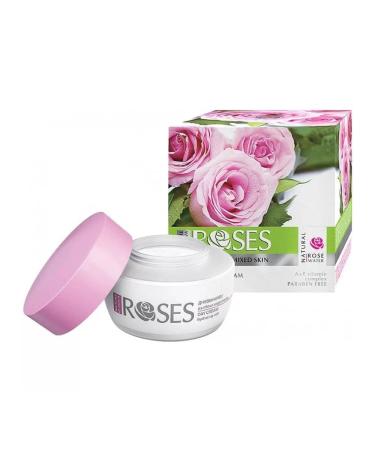 Roses Hydrating & Regenerating Day Cream- With Vitamin and Natural Rose Water - 30ml