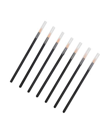 Outanaya 100pcs Eye Makeup Tools Eyebrow Liner Brush Cosmetics Brush Gold Eyeliner Liquid Eyeliner Disposable