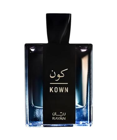 RAYAN Kown Modern Oud Perfume for Men - Long Lasting Arabian Eau De Parfum 100mL (3.34 Fl oz) Contains Bergamot Lavender Cypress Cardamom Oud & Cedarwood Ideal Gift for Him On Valentine's Day