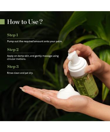 Kama Ayurveda Anti Acne Cleansing Foam 50ml - Best International Shipping for Clear Skin - Buy Online on GoSupps.com