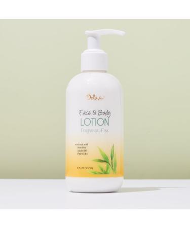 Deluvia Moisturizing Body Lotion & Face Lotion, Organic Aloe Vera, Shea Butter, Organic Jojoba Oil, Vitamin E & B5. Daily Skin Moisturizing Lotion For Dry Skin, Great For All Skin Types. - 2 Pack 8 Fl Oz (Pack of 2) - Buy Online on GoSupps.com