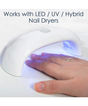 IBD Pro-Hybrid Cool Pink Nail Control Gel 2 oz - LED/UV Nail Enhancement - Buy Online on GoSupps.com