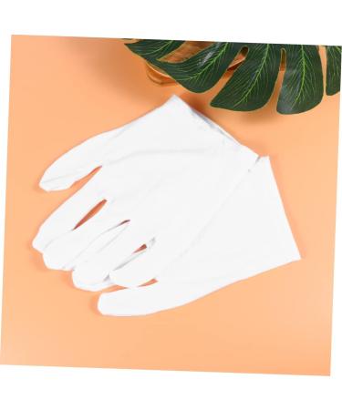 Beavorty 2 Pairs moisturizing Hand Gloves Cleaning Gloves spa Gloves Hand moisturizer Gloves Party Etiquette Gloves Hydrating Gloves Gel Gloves Beauty Gloves White handguard Work Non-Slip - Buy Online on GoSupps.com
