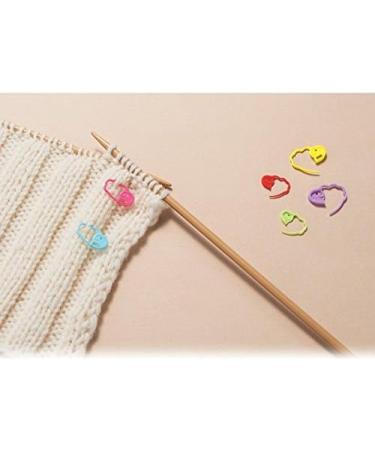 Clover 3033 Quick Locking Stitch Marker Set - Multicolor, 3x3x1.2 inches - Buy Online on GoSupps.com