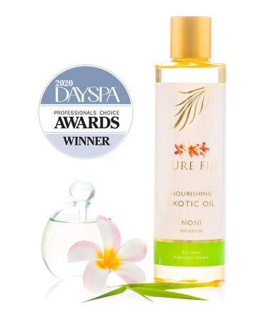 PURE FIJI Nourishing Exotic Coconut Oil with Vitamin E - 8oz | Body & Massage Oil for Bath & Spa - Buy Online on GoSupps.com