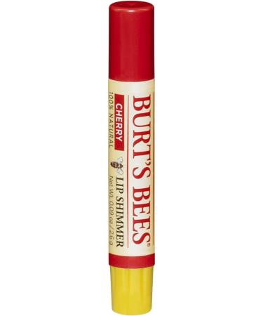 Burt's Bees 100% Natural Lip Shimmer Cherry 2.6g - Hydrating Lip Color - Buy Online on GoSupps.com