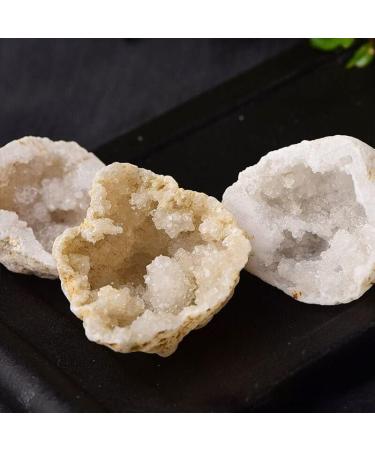 Natural Crystal Rough 1PC Natural Quartz Agate Geode Cutting Crystals Cluster Stones Rock Specimen Quartz Feng Shui DIY Home Decoration (Color : 1pc Size : L) Large 1pc - Buy Online on GoSupps.com