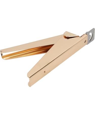 Nail Clipper False Nail Cutter Stainless Steel Nail Trimmer Nail Manicure Tool for Variety of Nails (Gold) - Buy Online on GoSupps.com
