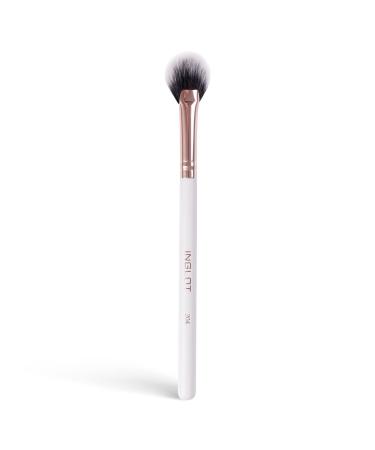 Inlot Playinn Makeup Brush a small synthetic flat brush to apply highlighter to apply powder under the eyes and to remove loose eyeshadow 204