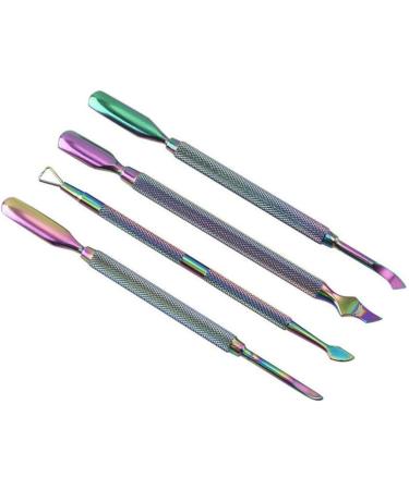Beaupretty 1 Cuticle Nail Pusher Cuticle Pusher Tool Cuticle Trimmer Steel Cuticle Remover Cuticle Pusher kit Cuticle Remover Tool Metal Cuticle Remover Nail Pusher Push Nail Care - Buy Online on GoSupps.com