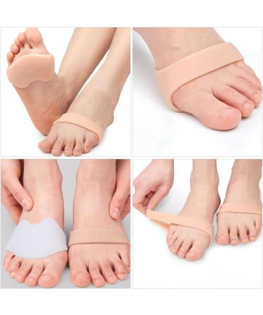 Beavorty Forefoot Half Size Pads - 2 Pairs Comfort Heel Cushions for High Heels & Shoe Toe Support - Replaceable Foot Cushions for Men & Women - Buy Online on GoSupps.com