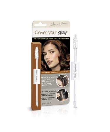 Cover Your Gray 2-In-1 Hair Color Touch-Up Wand Medium Brown