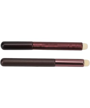 Blurred Lip Lines Easy Cleaning Dual Use Artificial Fiber High-Density Professional Lip Concealer Brush Item Type: Round Tip Lipstick Smudge Brush Material: Artificial Fiber - Buy Online on GoSupps.com