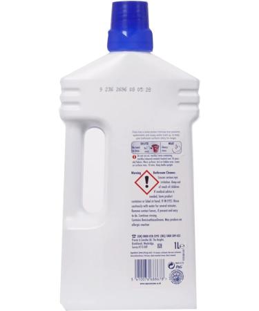 Flash Bathroom All Purpose Cleaner Removes Soap Scum Long Lasting Shine with Febreze Freshness Fresh Scent 2Pk 2 x 1L + Our Gift for You: Organza Bag Size 9x7x0.1cm - Buy Online on GoSupps.com