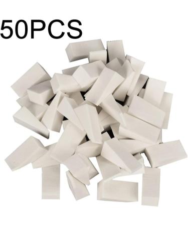 U-K 50pcs Disposable Soft Sponge Nail Stampers Gradient Coloring Manicure Tools Make Up Wedges Superiora Quality and Creative as shown - Buy Online on GoSupps.com