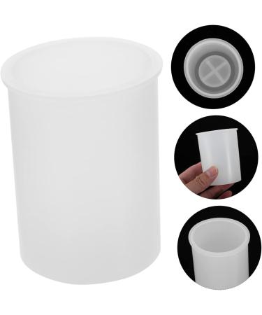 STOBOK 2pcs Candlestick Mold Concrete Pillar Mould Decorative Trays Candle Making Resin Molds Wax Candle Molds Candle Making Molds Jewelry Silica Gel White Candle Holders 3D Whitex2pcs 8X6cmx2pcs - Buy Online on GoSupps.com