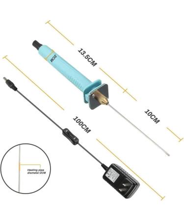 Electric Hot Knife Foam Cutter  Vickes Cutting Hot Pen Hot Wire Cutter 15W Electric Foam Cutting Machine Pen 10CM Styrofoam Cutter Heat Cutting Tool Kit - Buy Online on GoSupps.com