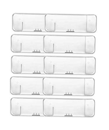 Frcolor 50-Piece Portable Razor Storage Box - Clear Plastic Container for Razors | Travel-Friendly Razor Holder - Buy Online on GoSupps.com