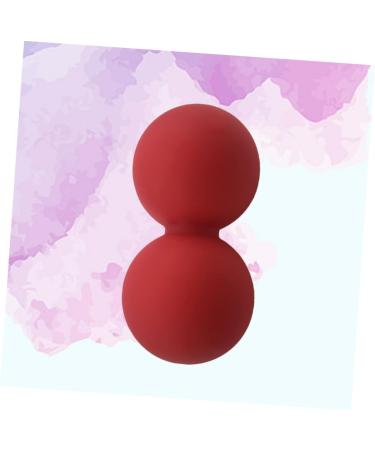 Beavorty Peanut Massage Balls Perfect for Plantar Fasciitis & Full Body Relief | Muscle Roller Foot Massage | Red Yoga Ball for Fitness - Buy Online on GoSupps.com