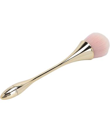 Verdant Touch Powder Brush Loose Powder Brush Fashionable Makeup Powder Brush for Makeup Artist Soft Hair Gold Color - Buy Online on GoSupps.com
