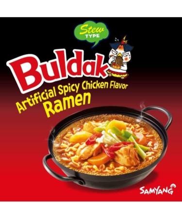 Samyang Buldak Stew Type Hot Chicken Noodle Challenge Ramen (Pack of 20) by CNMART - Buy Online on GoSupps.com