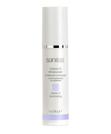 Sanitas Skincare Vitamin C Moisturizer Lightweight Fast Absorbing Moisturizer for Combination/Oily Skin 1 Ounce