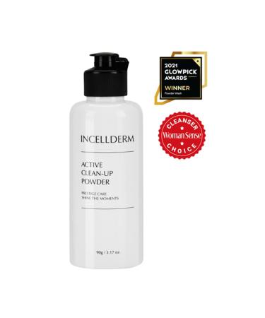 INCELLDERM Active Clean-up Powder White - International Shipping for Radiant Skin - Buy Online on GoSupps.com