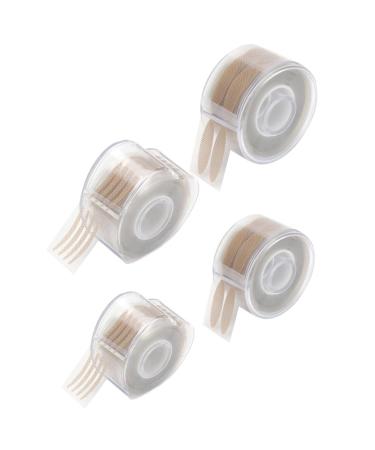 FRCOLOR Tape Double Sided 4 Rolls Roll Double Eyelid Sticker Decorative Tape Widening Eyelid Tape Adhesive Eye Lift Strips