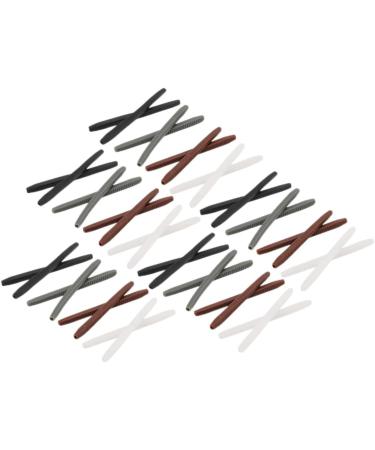 Shop Osaladi 80 Pair Silicone Glasses Holders - Elastic Ear Hook Handles Vintage Design Slipproof Multiple Colors 4 Pieces - Perfect for Reading & More! - Buy Online on GoSupps.com