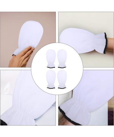 minkissy 2 Pairs Maintenance Care Gloves Spa Wax Hand Heated Manicure Hand Cover Moisturizing Mitts Paraffin Bath Supplies Paraffin Wax Hand Cover Keep Warm Women's Polyester White Boots - Buy Online on GoSupps.com