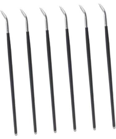 FOMIYES 18 Pcs Cosmetic Tools Eyeliner Cream Brush Bent Liner Brush Long Handle Eyeliner Brush Dropshipping 18.1X0.5cmx3pcs As Shownx3pcs - Buy Online on GoSupps.com