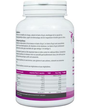 SanaExpert Acai Berry Supplement - Pure Extract, Vegan & Made in Germany - Buy Online on GoSupps.com