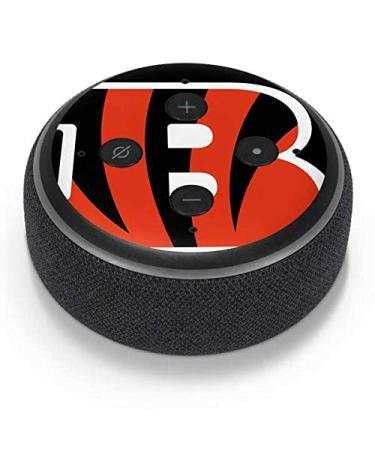 Skinit Decal Audio Skin Compatible with Amazon Echo Dot 3 - Officially Licensed NFL Cincinnati Bengals Large Logo Design